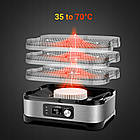 Сушарка для овочів, фруктів і грибів, дегідратор Lehmann, фото 6