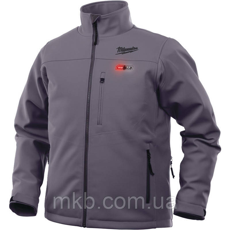 Куртка з електропідігрівом MILWAUKEE M12 HJ GREY 4-0 XL сіра (4933464331)
