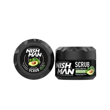 Скраб для обличчя Nishman Natural Avocado Face Scrub 300мл