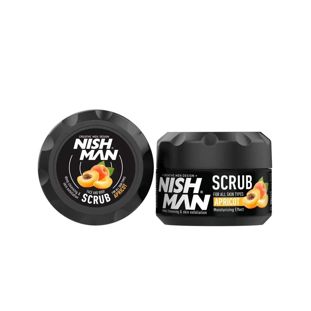 Скраб для обличчя Nishman Natural Apricot Face Scrub 300мл, фото 1