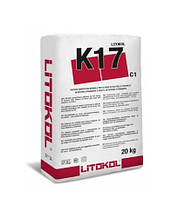 Клей на цементной основе LITOKOL K17 20 кг C1 серый (K170020)