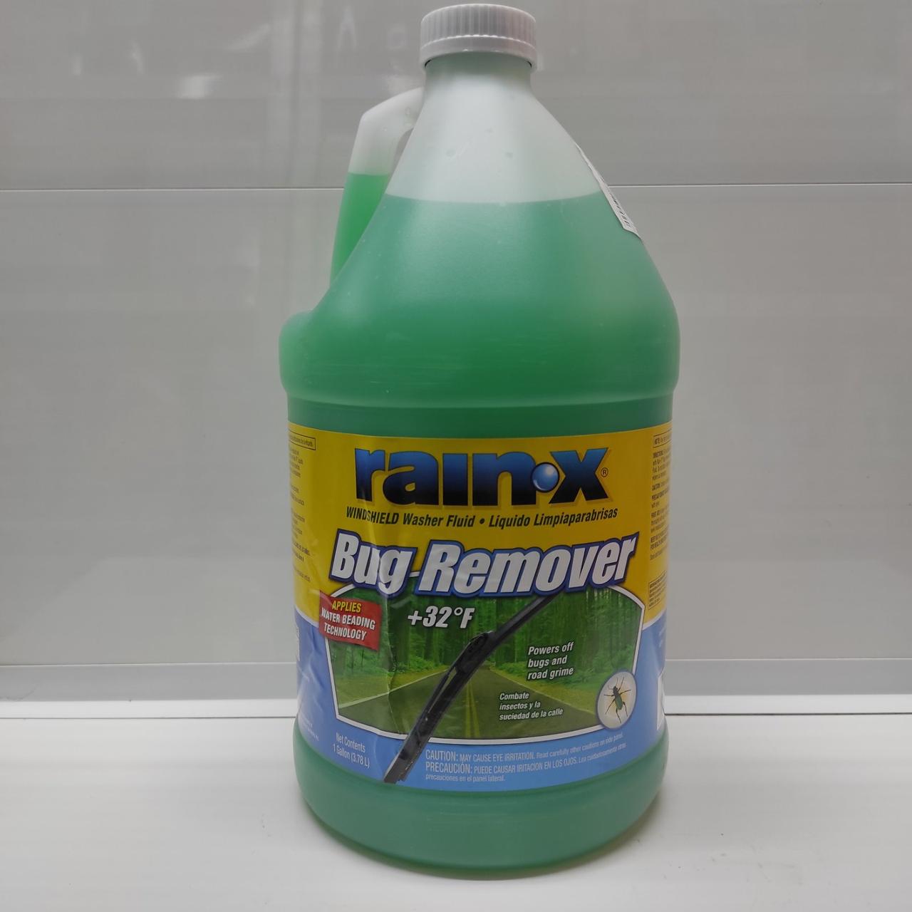 Очищувач скла Rain‑X Bug Remover літній (з ефектом антидощу) 3,78l