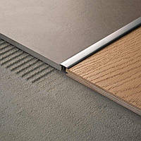 Профиль алюминиевый PROFILITEC COVERTEC Т-образный для плитки 2700х14х9 мм серый (SP 14 AS)