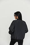 Бомбер для вагітних демісезонний Knoxville розмір S-М Lullababe Чорний, фото 7