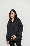 Бомбер для вагітних демісезонний Knoxville розмір S-М Lullababe Чорний, фото 3