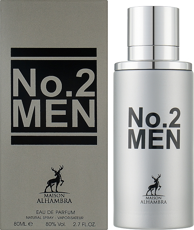 Парфумована вода Alhambra No.2 Men для чоловіків — edp 80 ml