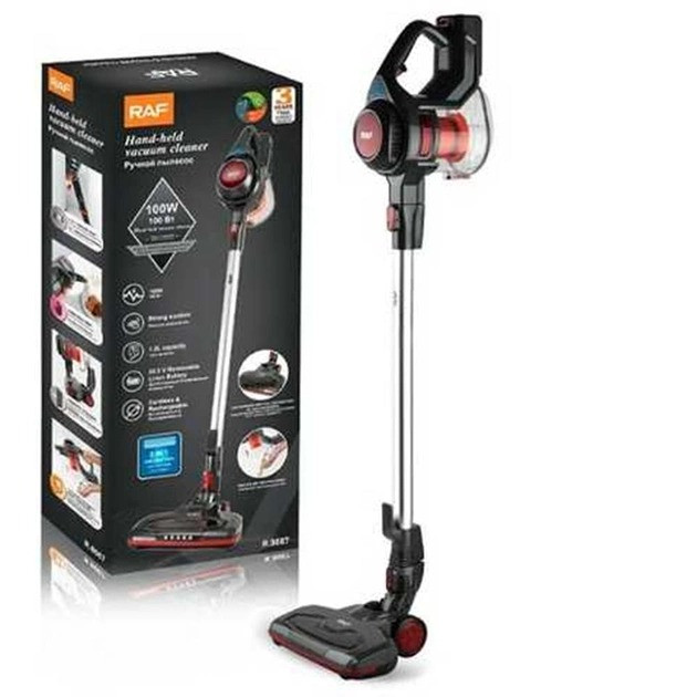 Портативний бездротовий акумуляторний ручний пилосос 100 Вт, фото 1