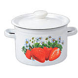 Каструля емальована  Laura 7 л., фото 2