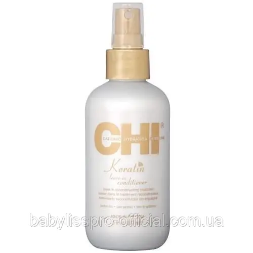 Незмивний кератиновий кондиціонер CHI Keratin Weightless Leave in Conditioner 177ml