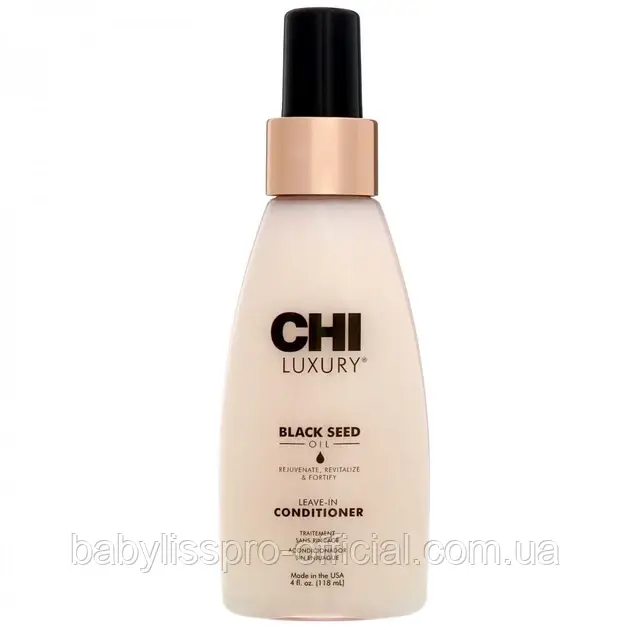 Незмивний кондиціонер з олією чорного кмину Chi Luxury Black Seed Oil Leave-In Conditioner Mist 118ml