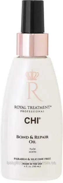 Відновлююча олія для волосся CHI Royal Treatment Collection Bond & Repair Oil 118ml