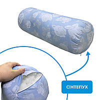 Гипоалергенная подушка-валик (тик синтепух) 65х24