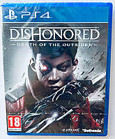 Dishonored Death of the Outsider, английская версия - диск для PlayStation 4