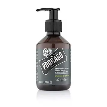 Шампунь для бороди Proraso Cypress & Vetyver Beard Shampoo 200мл