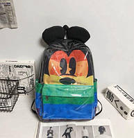 Рюкзак Міккі Маус з вушками , різнобарвний, силіконовий