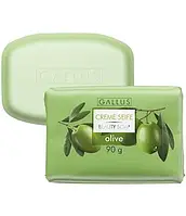 Мыло твердое Gallus Creme Seife Beauty Soap Olive, 90 г