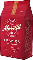 Кофе Merrild Arabica 100% в зернах 1000г