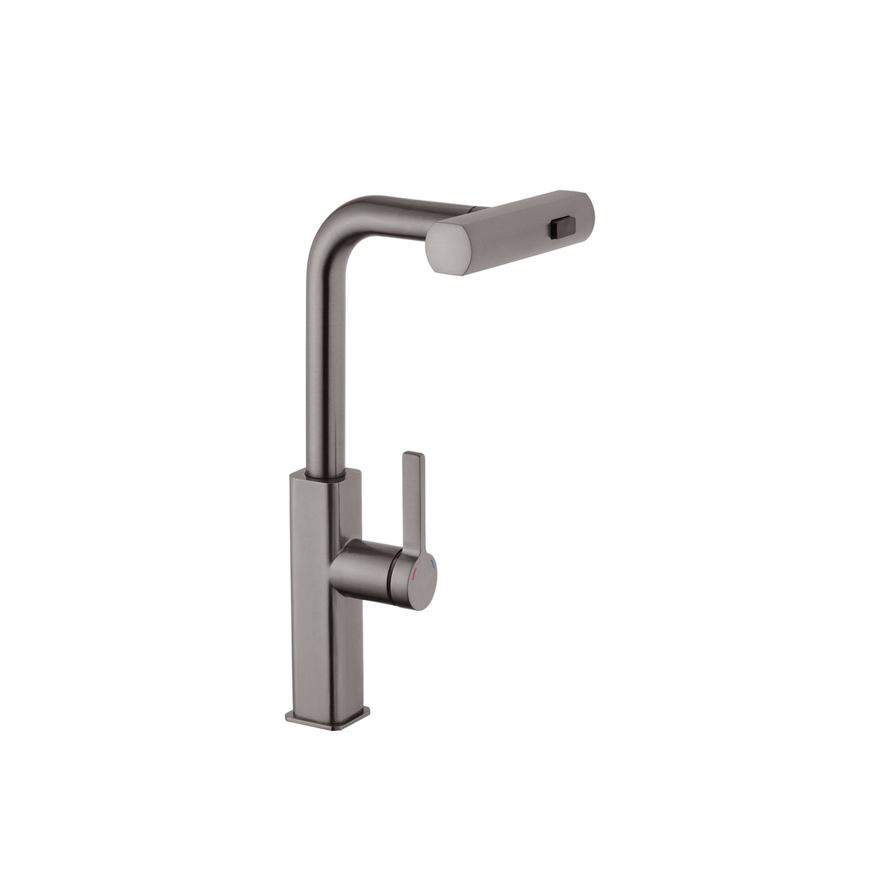 Змішувач для кухні з висувним виливом Kroner KRP Edelstahl Klassisch — PVD03918