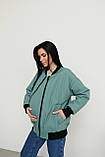 Бомбер для вагітних демісезонний Knoxville розмір S-М Lullababe Оливковий, фото 6