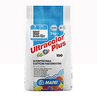 Цементная затирка MAPEI Ultracolor Plus 100 (белый) 5 кг (6010005A)