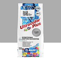 Цементная затирка MAPEI Ultracolor Plus 127 (арктический серый) 2 кг (6012702A)