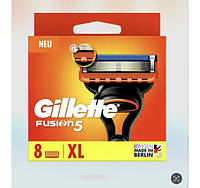 Сменные картриджи для бритья (лезвия), мужские, Gillette Fusion5 8шт.