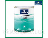 Краска структурная для пластмасс антрацит ROBERLO BUMPER COLOR 1 л