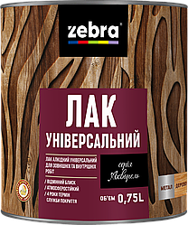 Лак універсальний "ZEBRA" серія акварель 0,75 л