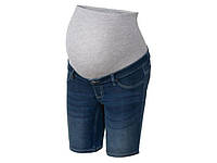 Джинсовые шорты, шорты для беременных, темно синие, euro 34 (XS), esmara, германия