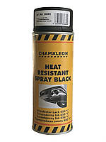 Краска термостойкая в баллончике черная Chamaleon Heat Resistant Spray 400 мл