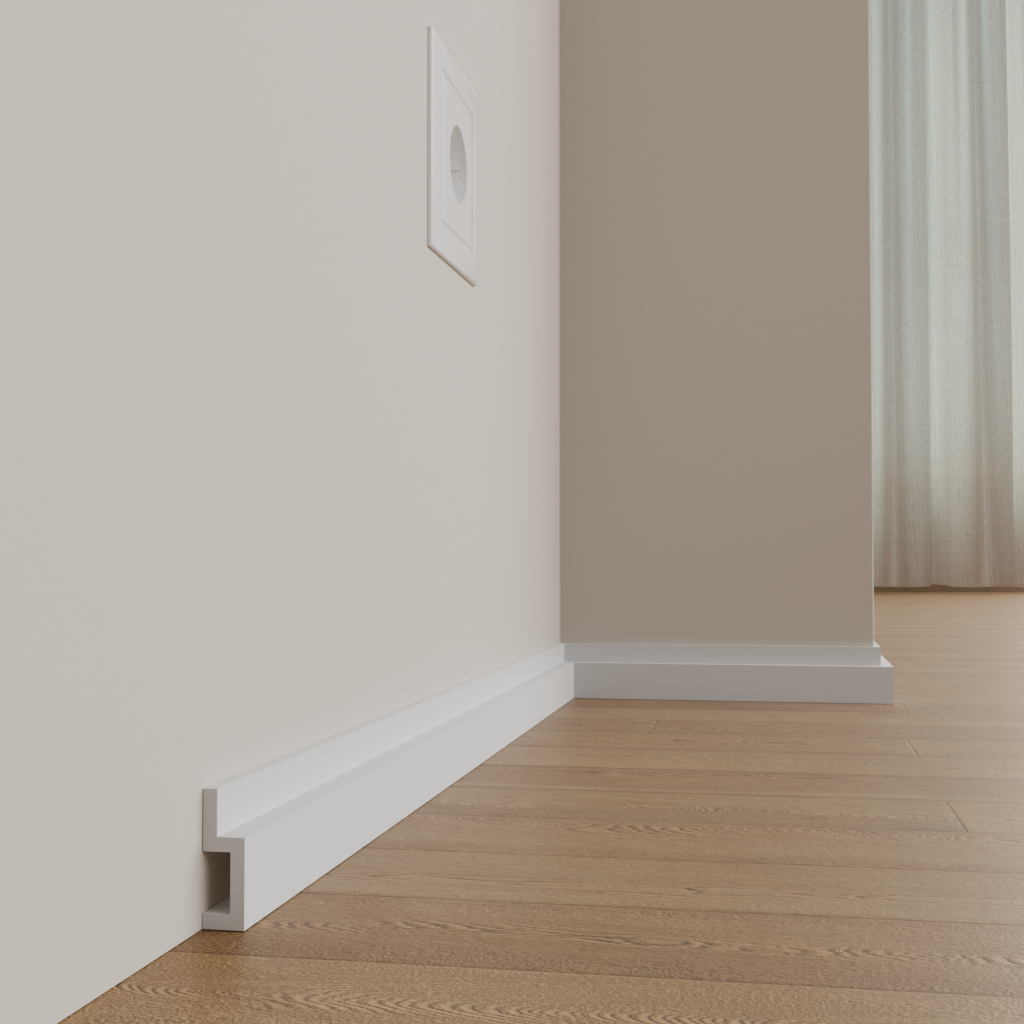 Дюрополимерный плинтус 38x12x2000 мм Grand Decor HCR 503 - купить по ...