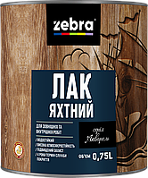 Лак яхтный "ZEBRA" серия акварель 0,75 л