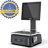 Весы торговые с печатью этикетки CAS CL8000 (PCA)