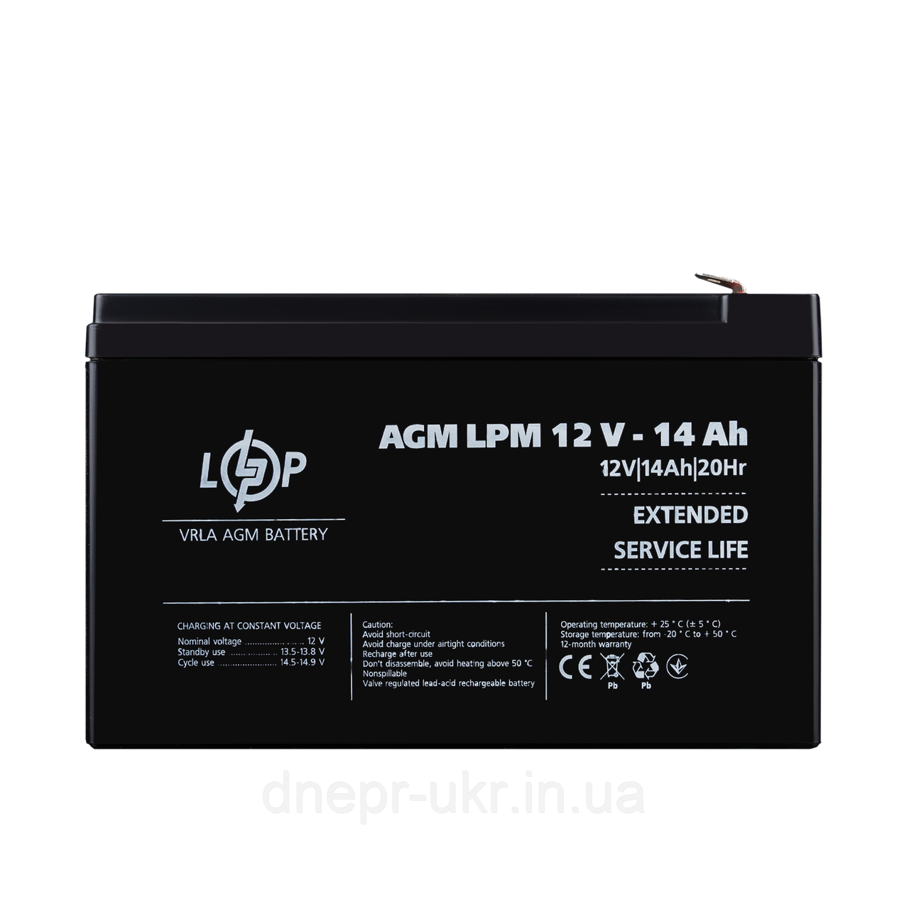 Акумулятор AGM LPM 12V - 14 Ah