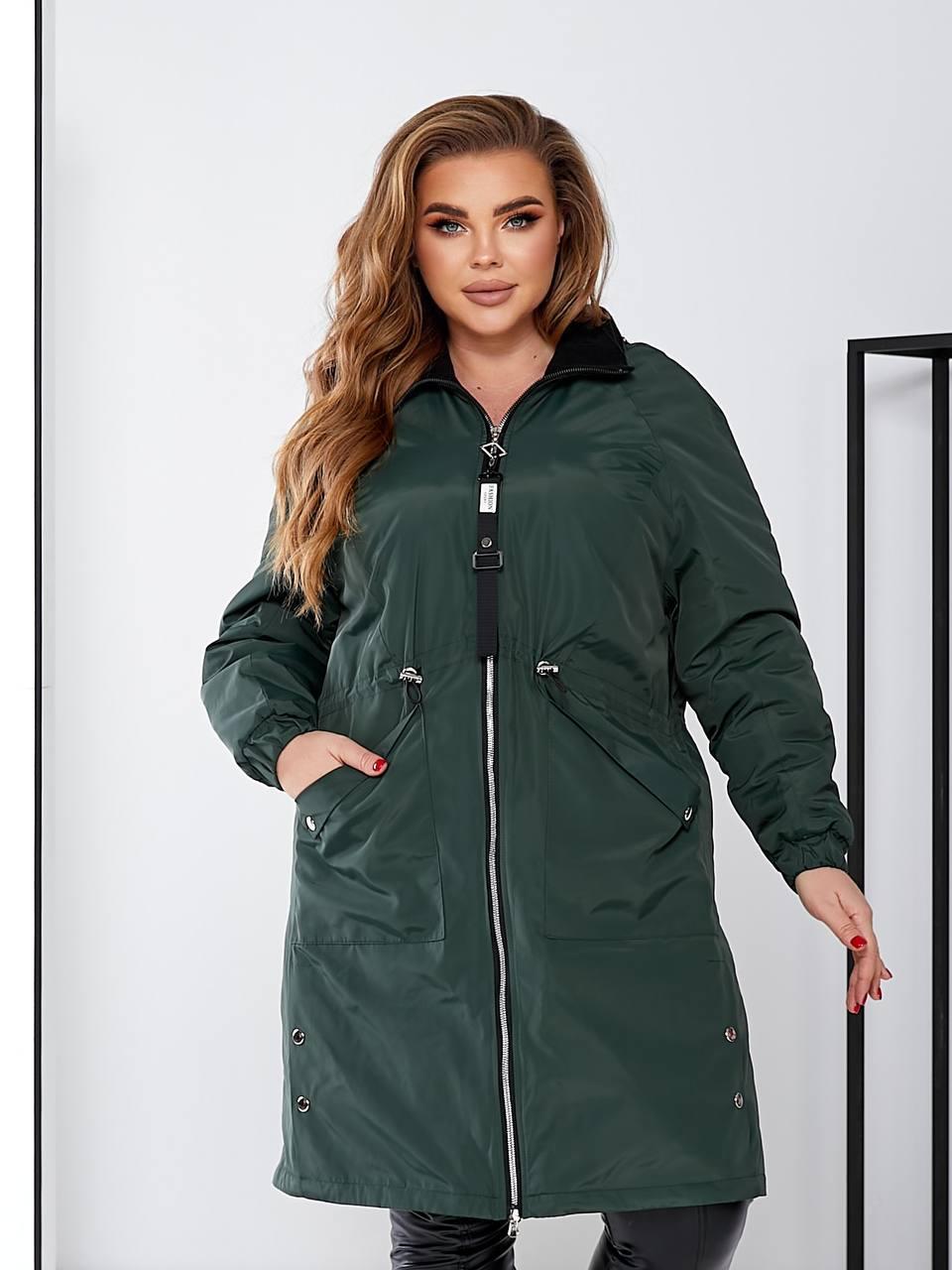 Куртка жіноча 1395ну батал р.52-70 New, фото 1