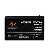 Акумулятор AGM LPM 12V - 7 Ah