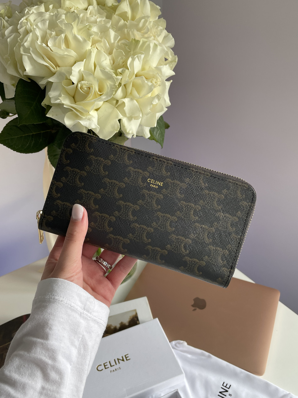 Жіночий брендовий гаманець, фото 1