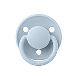Пустушка BIBS De Lux Silicone Round (кругла) – Baby Blue 0-36 міс., фото 2