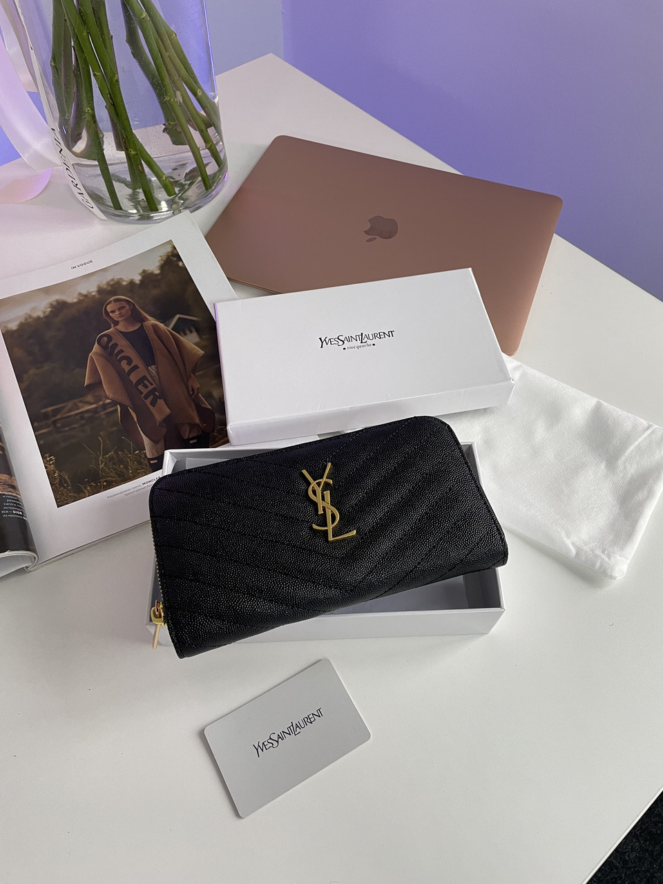 Жіночий брендовий гаманець, фото 1