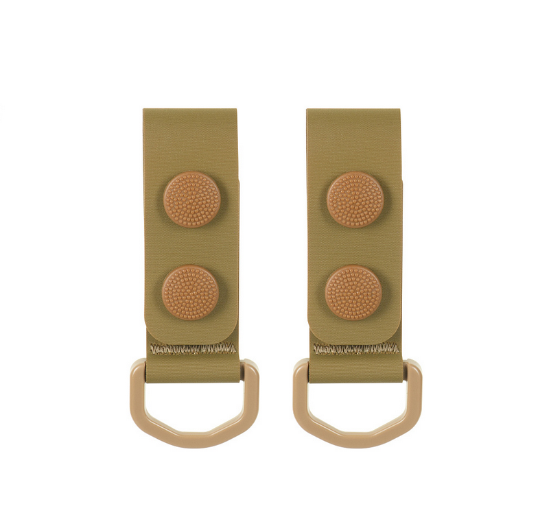 Комплект кріплень до тактичного ременя 2 шт M-Tac D-ring Coyote 20426005