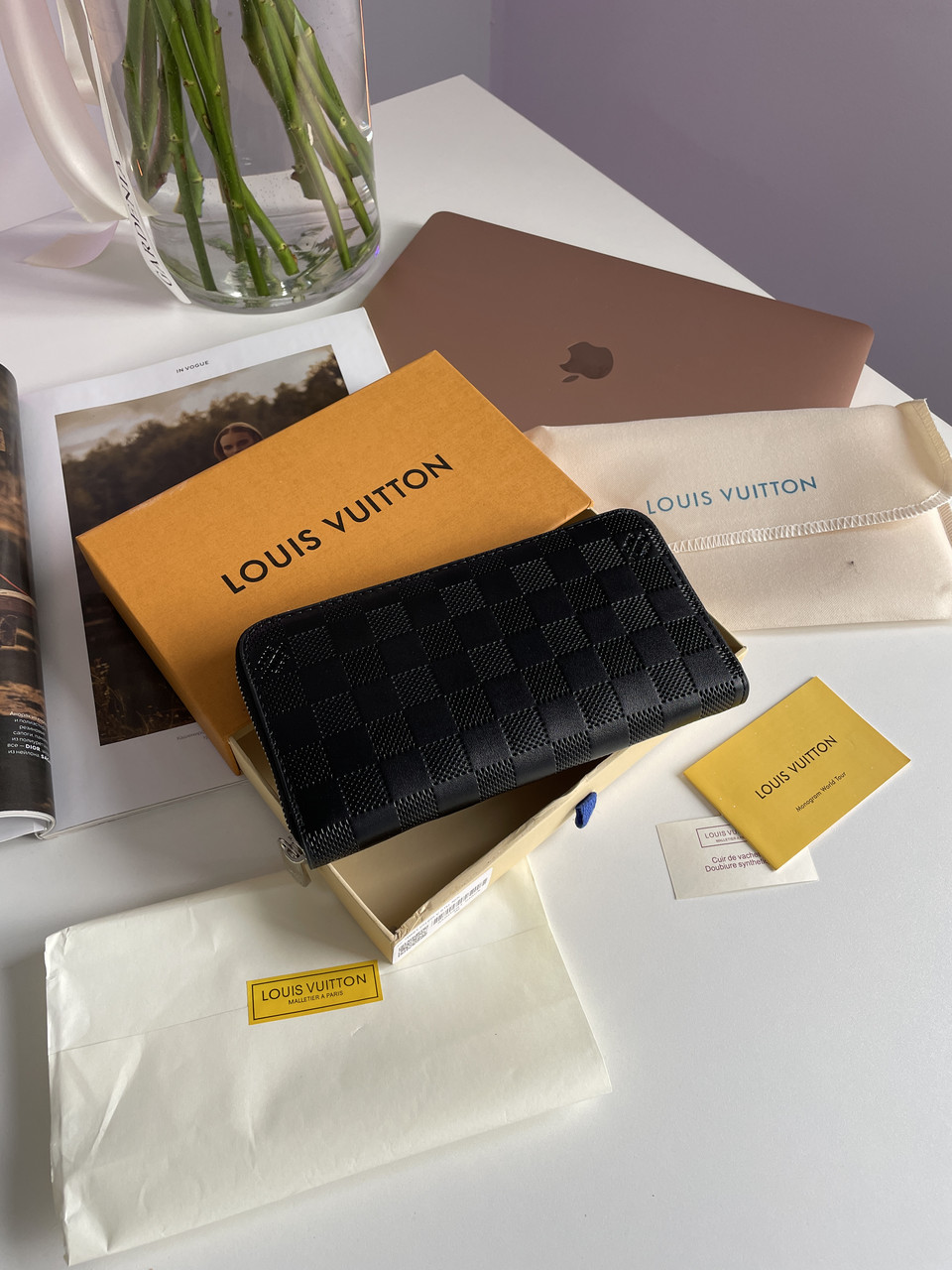 Жіночий брендовий гаманець, фото 1