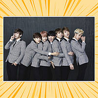 Плакат A3 K-Pop BTS 038