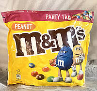 M&M's peanut эмемдемс арахисовое драже в молочном шоколаде 1 кг