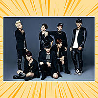Плакат A3 K-Pop BTS 042