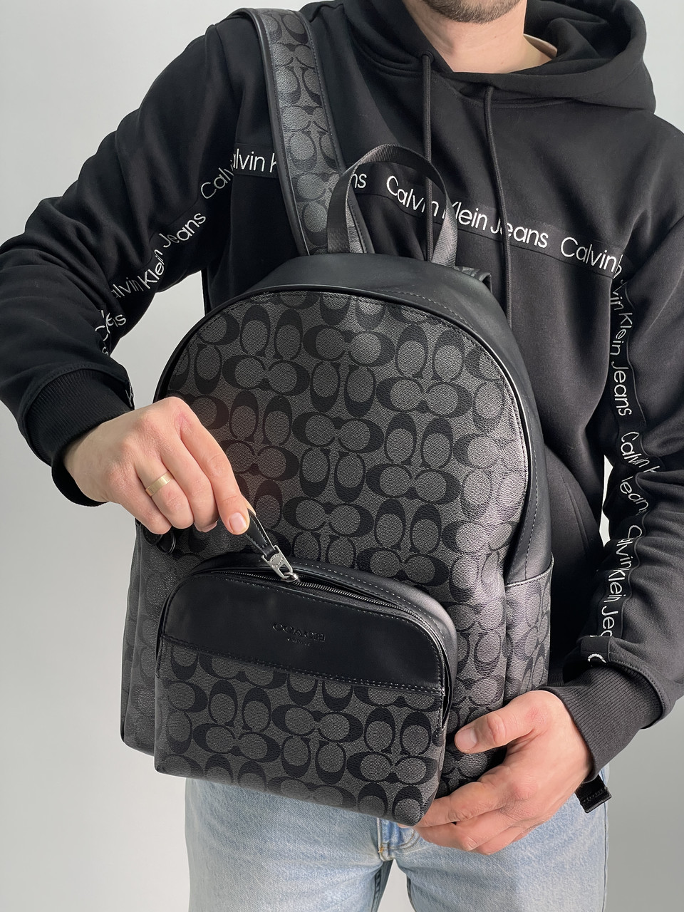 Чоловіча брендова сумка, фото 1