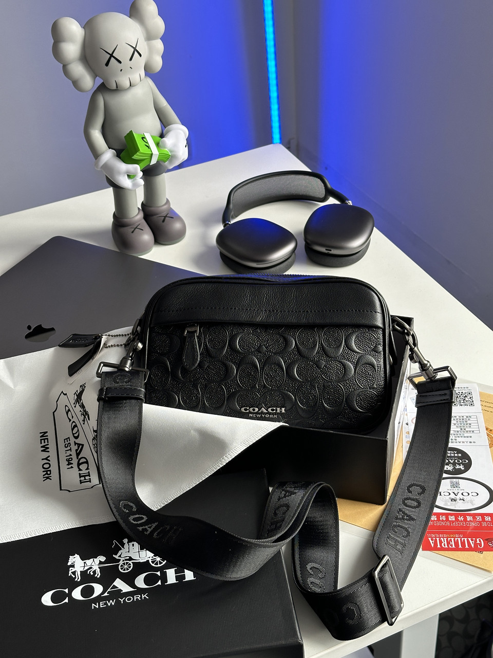 Чоловіча брендова сумка, фото 1