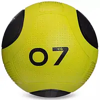 Мяч медицинский (медбол) Medicine Ball, для проведения функциональных и фитнес тренировок, 7 кг GI-2620-7