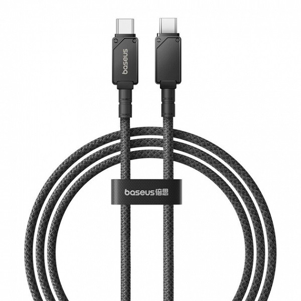 Кабель Baseus Type-C/Type-C Underbreakable Series 100W/1m Black