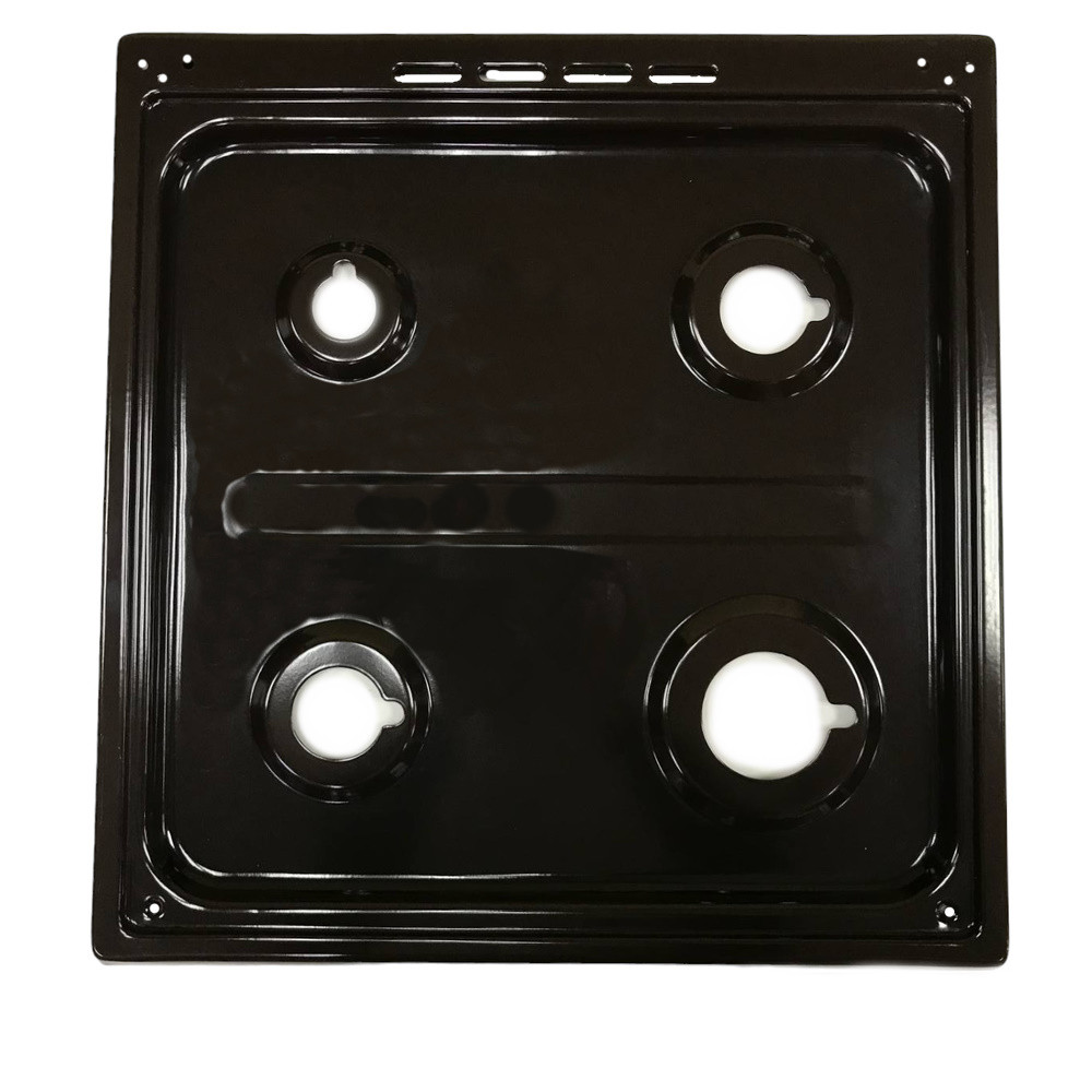 Стол газовой плиты ГРЕТА 50х52,5 см, эмалированный стол GRETA коричневый - фото 2 - id-p2113411288