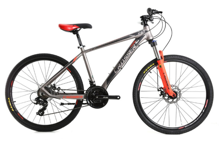 Велосипед гірський Crosser Solo 29" 21 рама 21sSHIMANO+Hydraulic Червоний